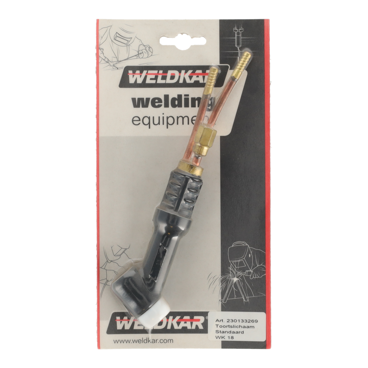 Weldkar toortslichaam standaard WK 18