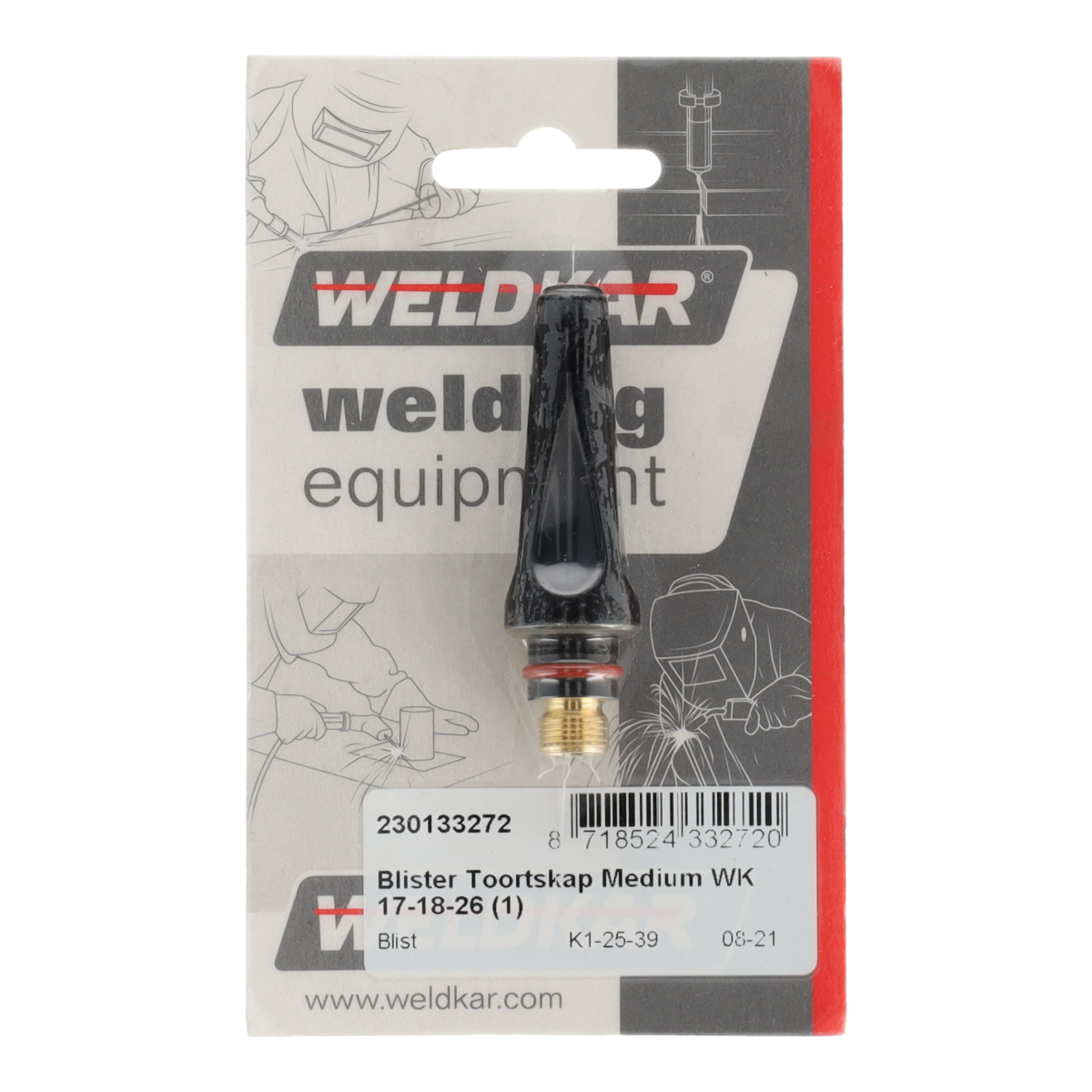 Weldkar toortskap medium WK 17-18-26