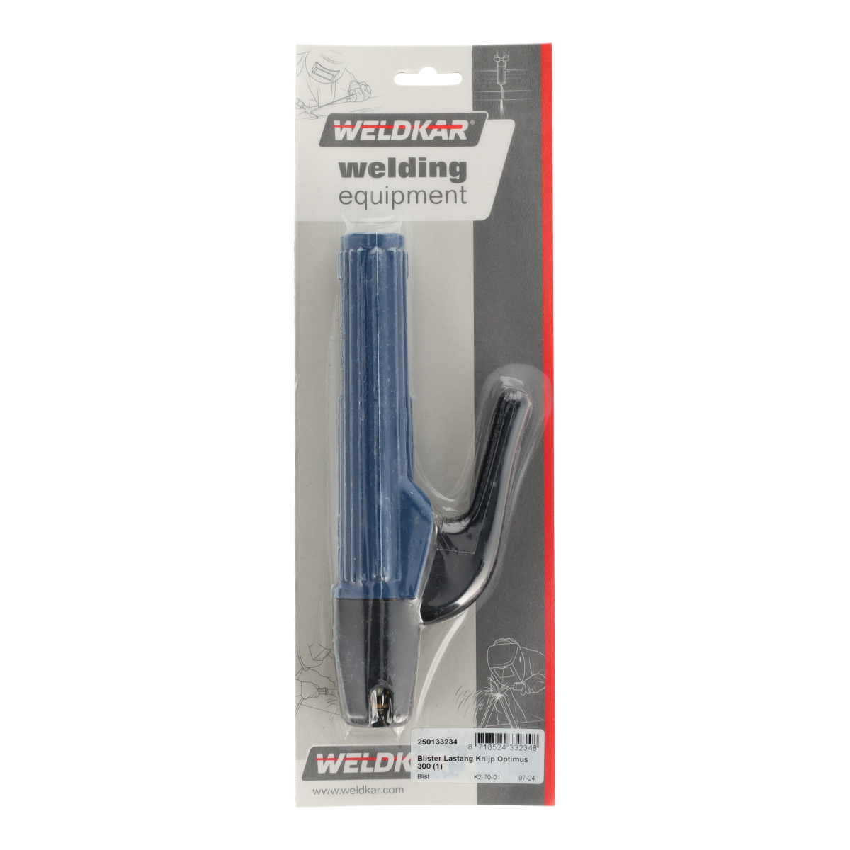 Weldkar lastang knijp optimus 300 1 stuks (elektrodehouder)