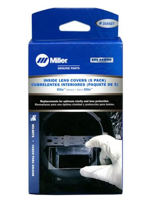 Miller Cover Lens, T94i & Elite Inside (5 Pack)