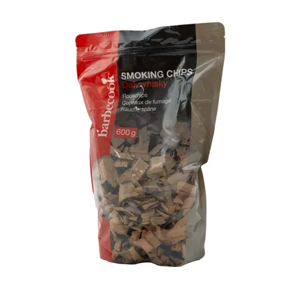 Barbecook rookchips Rookchips eik whiskey 600gram