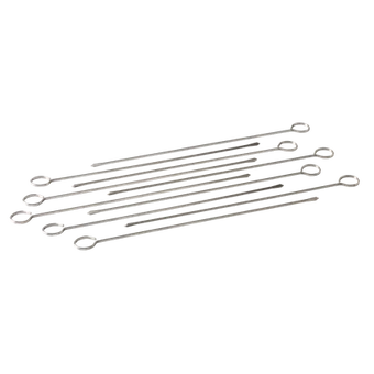 compare product Barbecook set van 10 RVS spiesen