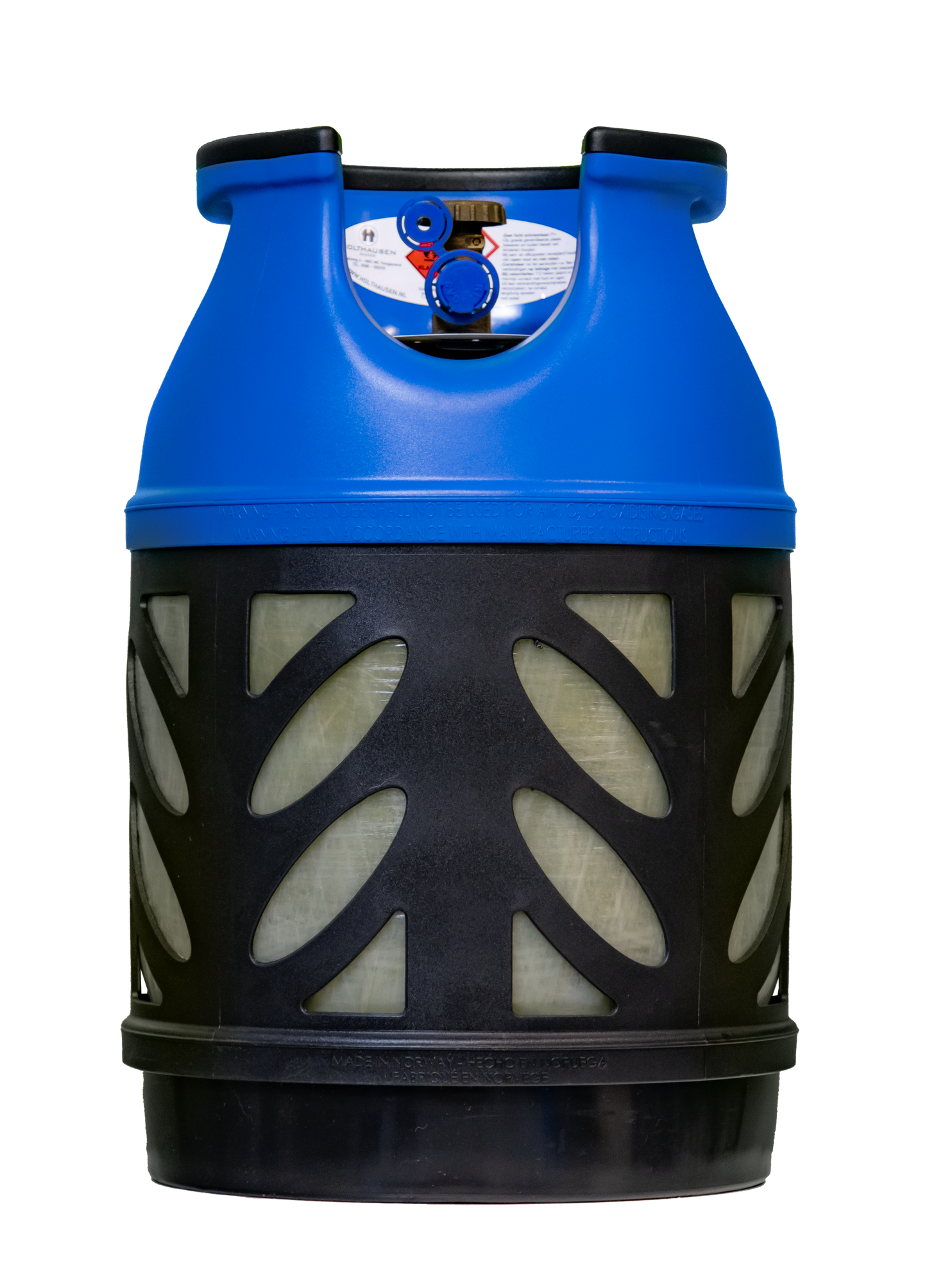 Holthausen kunstof gasfles 7,5KG CL7,5