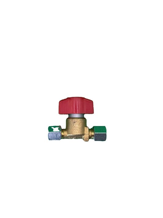 Verdeelkraan 8mm x 8mm knelkoppeling