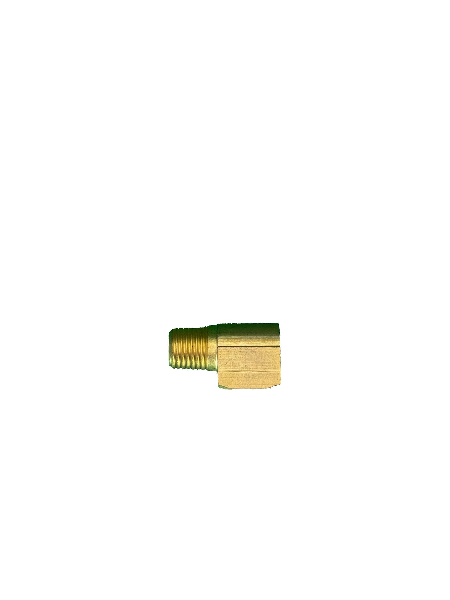 Haakse koppeling 1/4” buitendraad x 1/4” binnendraad