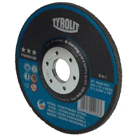 Tyrolit Premium 2in1 Afbraamschijf 125x7,0x22,23