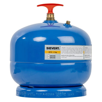 compare product Sievert gasfles 2KG (gevuld) zonder kraan