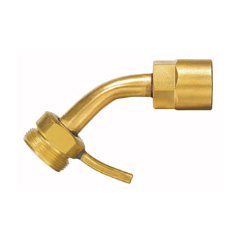 compare product Sievert halspijp 7cm messing