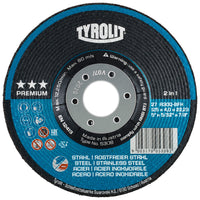 Tyrolit Premium 2in1 Afbraamschijf 125x7,0x22,23