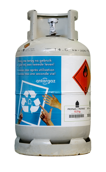 compare product Antargaz 10,5KG stalen propaan gasfles