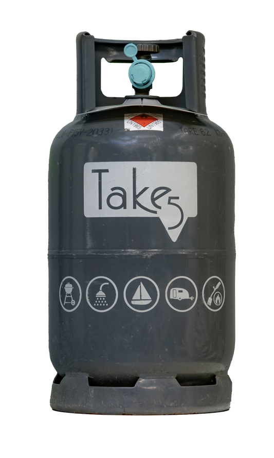 Antargaz Take5 stalen gasfles (5KG)