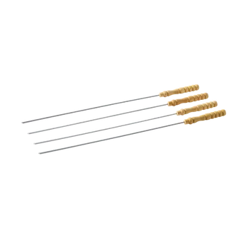 compare product Barbecook 4 spiesen met rubberhouten grip