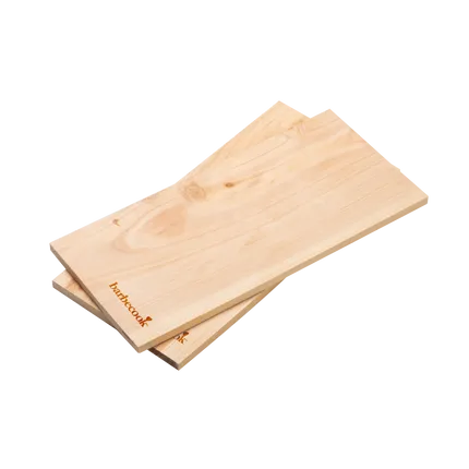 Barbecook set van 2 rookplanken uit elsenhout