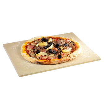 compare product Barbecook universele pizza steen uit vuurvaste klei 43x35cm