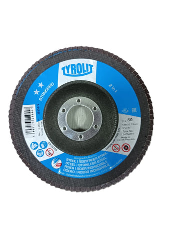compare product Tyrolit Premium 2in1 Lamellenschijf 125x22,23 ZA 80