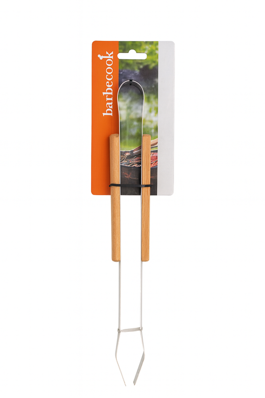 Barbecook bbq tang met houten grip
