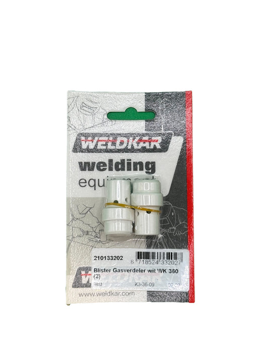 gasverdeler wit wk360 2 stuks