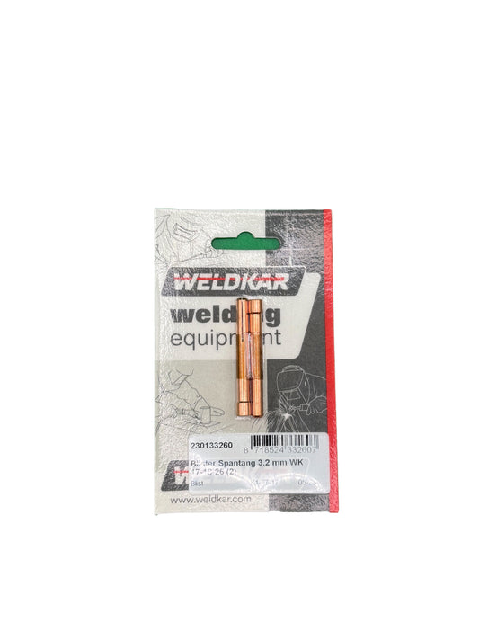 Spantang TIG 3.2mm weldkar 17-18-26 2 stuks