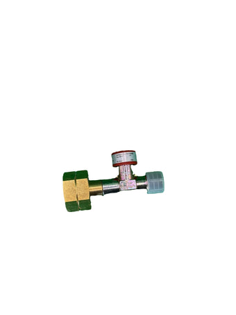 compare product Doorstroom begrenzer propaan gasfles aansluiting naar 3/8 links draad