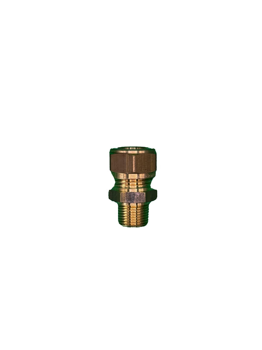 Bonfix rechte knelkoppeling 15mm x 3/8” buiten draad