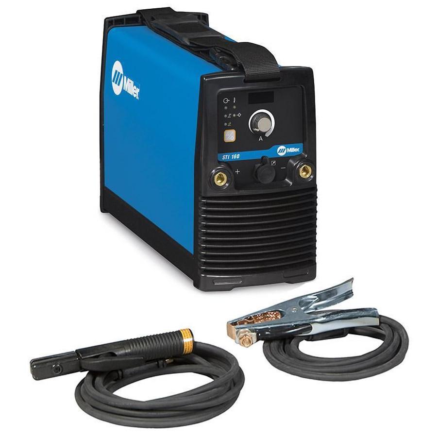 Miller Sti 160 Stick (MMA + LIFT TIG) met elektrode houder & return cable