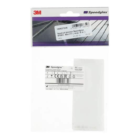 3M spatruit binnen speedglas 9100V 50 x 117mm 5 stuks