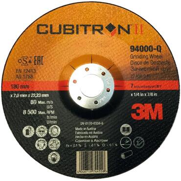 3M Cubitron II afbraamschijf T27 115x7x22mm