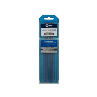 compare product MILLER WELDCRAFT TUNGSTEN 2%LANTH 1/8''x7 -10Pack