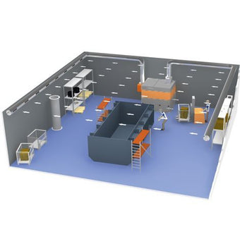 compare product Kemper ruimtelijke Push-pull afzuiging