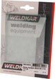 Weldkar spatglas blank 90x110mm