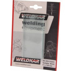 Weldkar spatglas blank 100x120mm